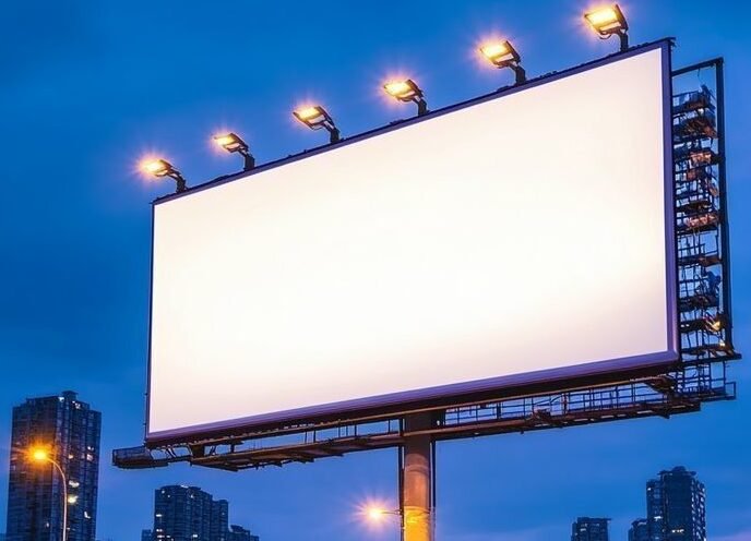 this is a Indoors and outdoors advertising